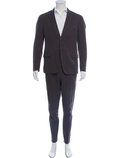 Boglioli Deconstructed Two-Piece Suit olive