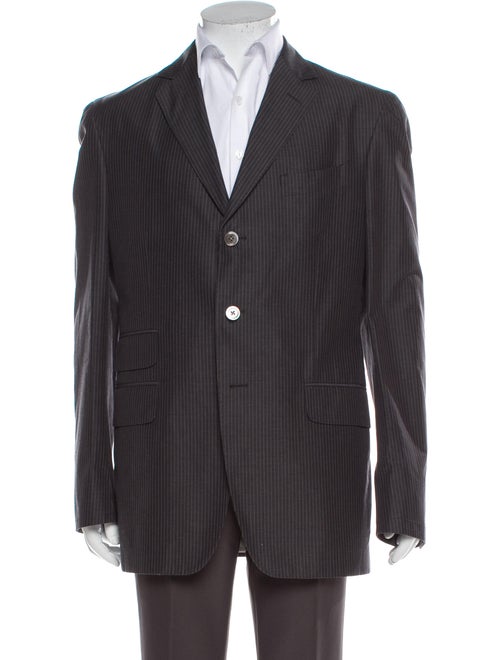 Boglioli Striped Two-Piece Suit Grey