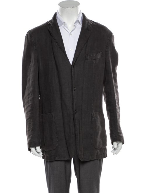 Boglioli Linen Jacket Grey