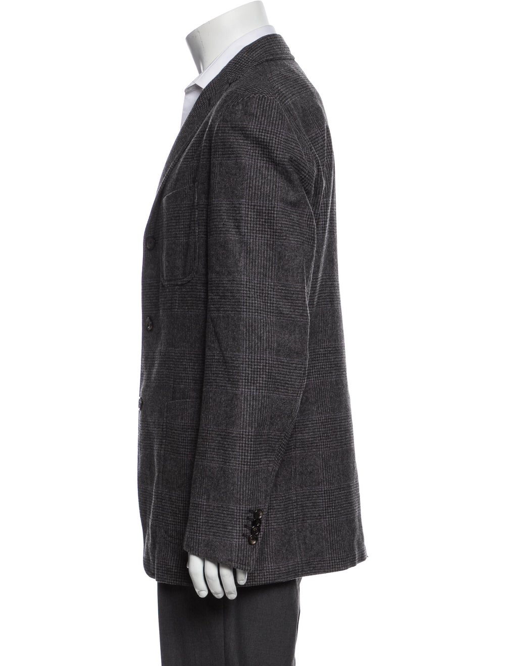 Boglioli Plaid Print Blazer - image 2