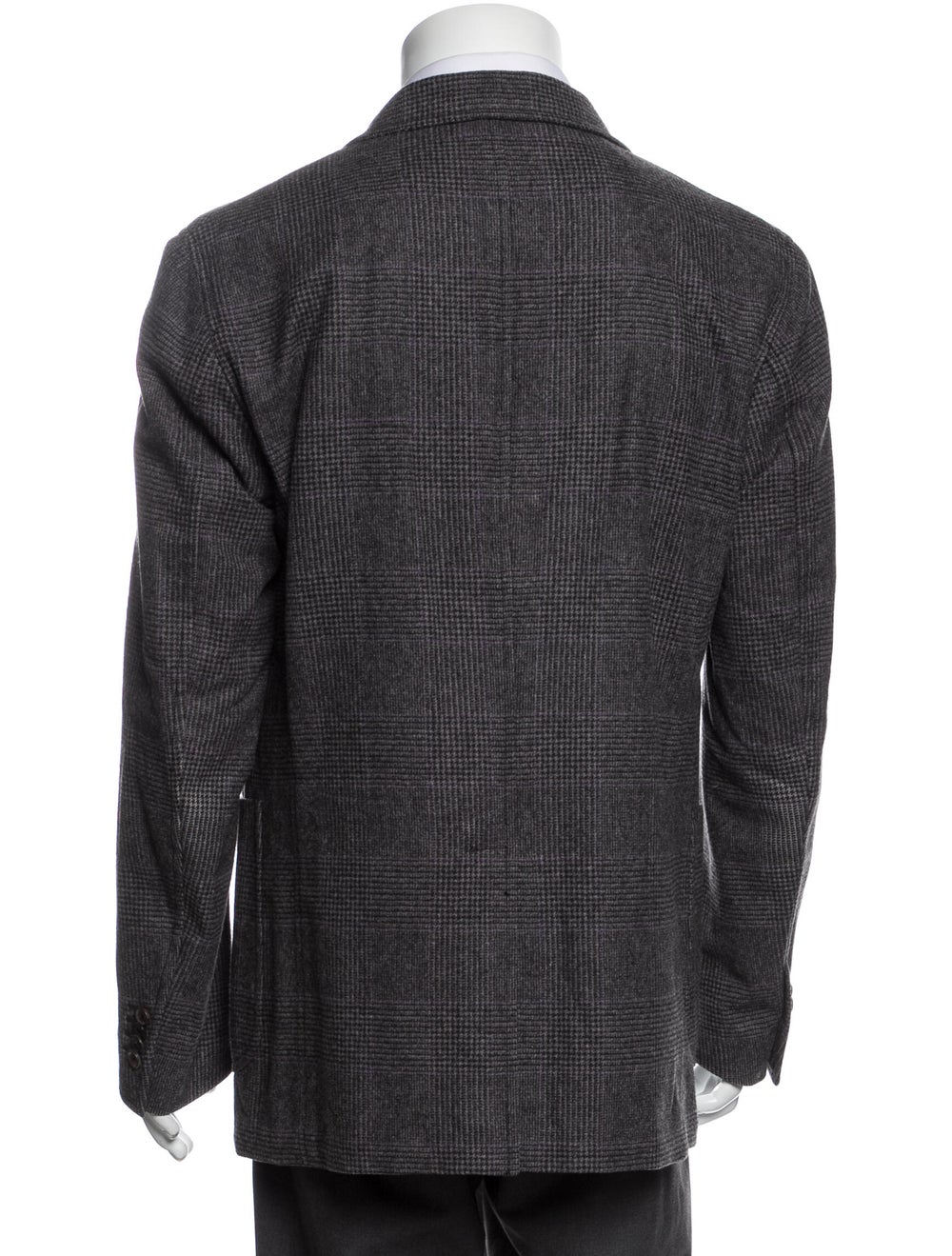 Boglioli Plaid Print Blazer - image 3
