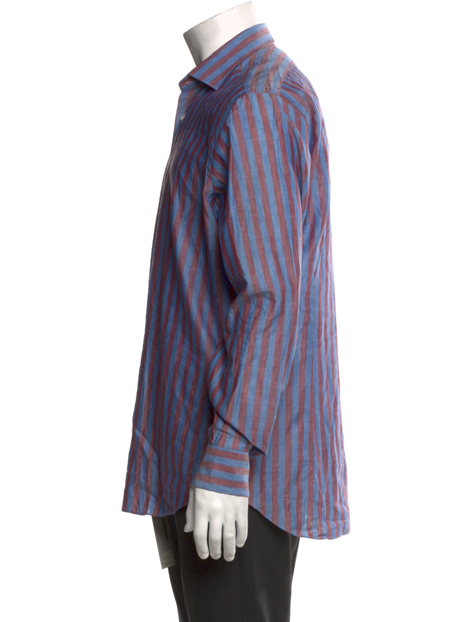 Boglioli Striped Long Sleeve Dress Shirt w/ Tags