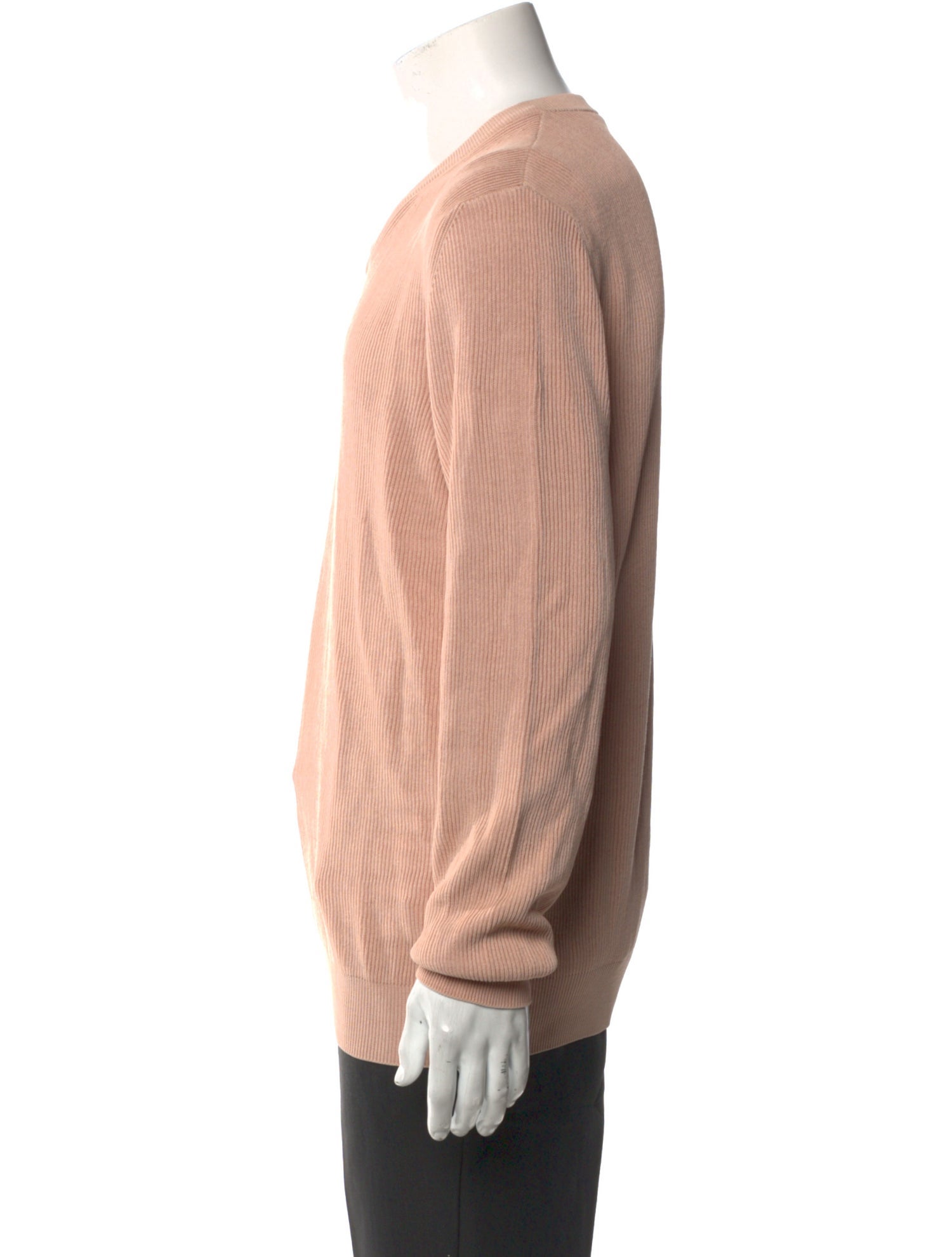 Boglioli V-Neck Long Sleeve Pullover