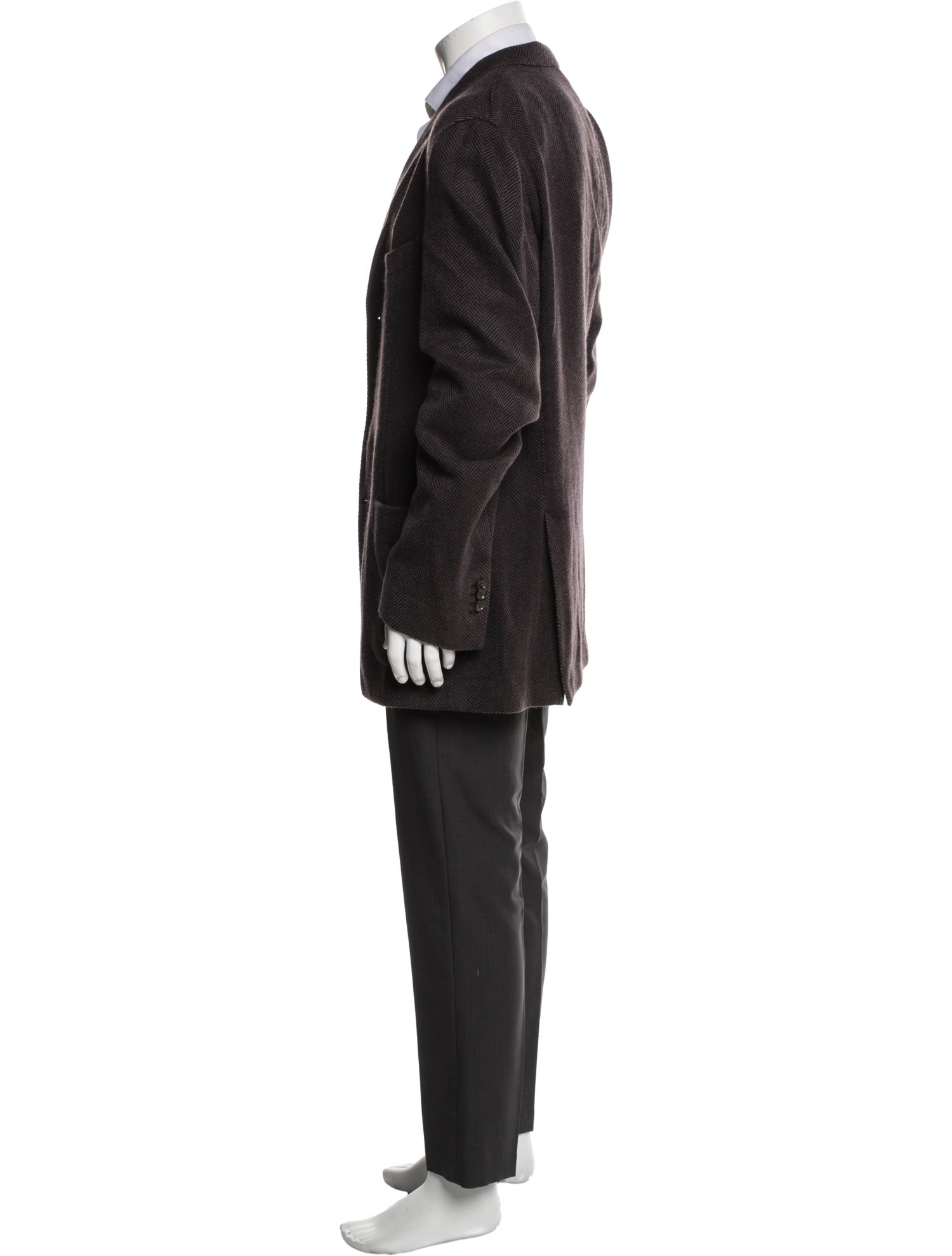 Boglioli Cashmere Tweed Pattern Blazer