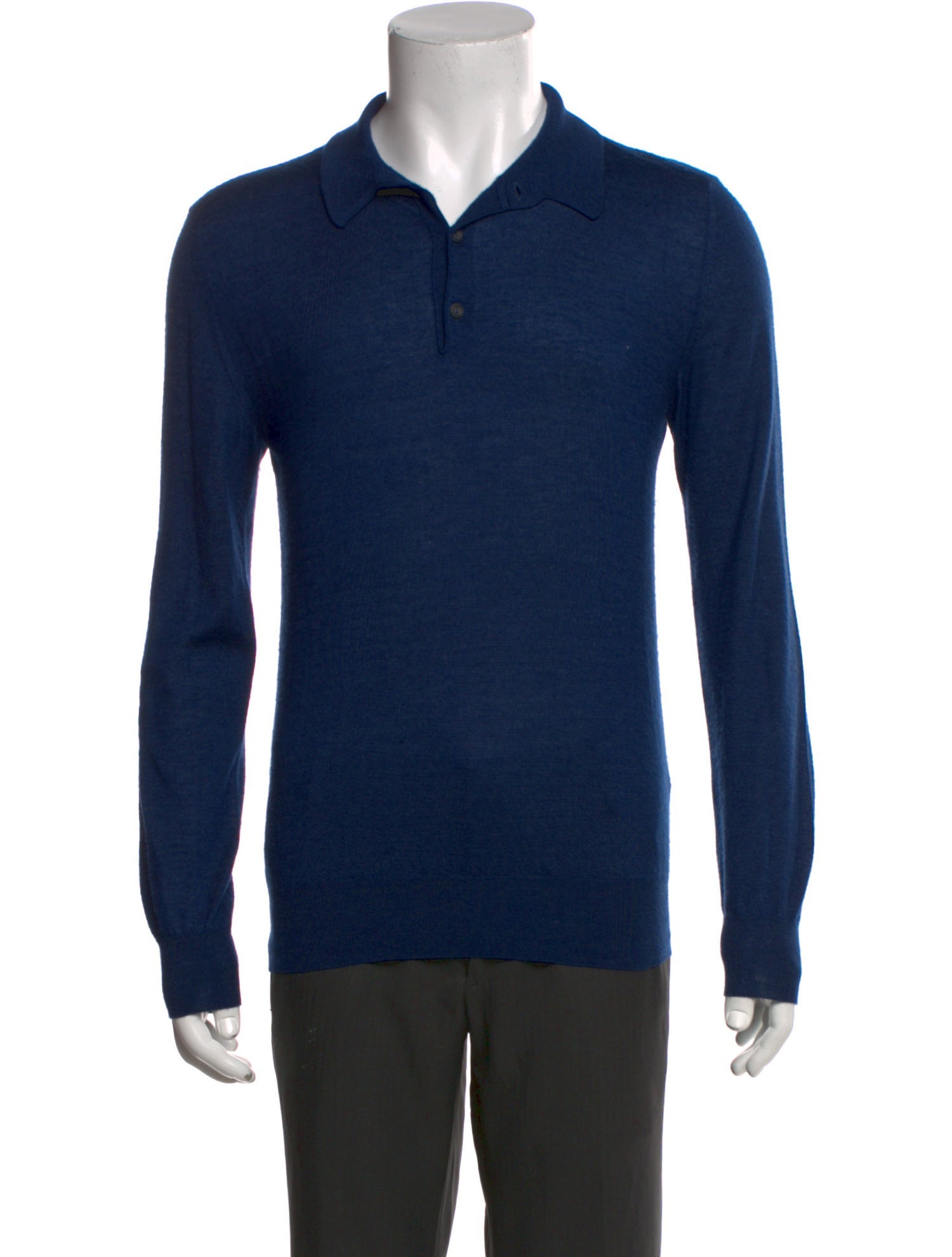 Boglioli Cashmere Collar Polo Shirt