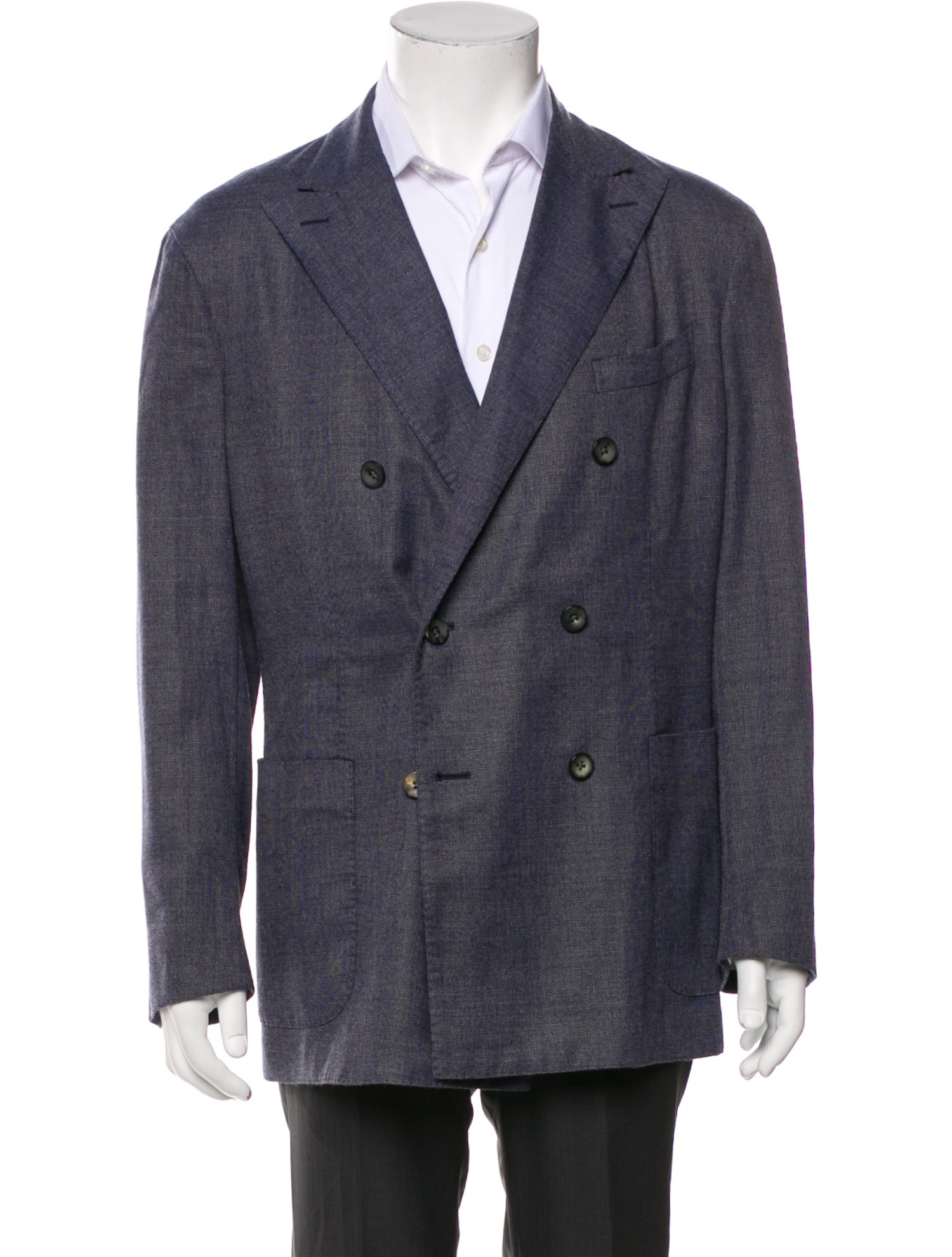 Boglioli Virgin Wool Peacoat