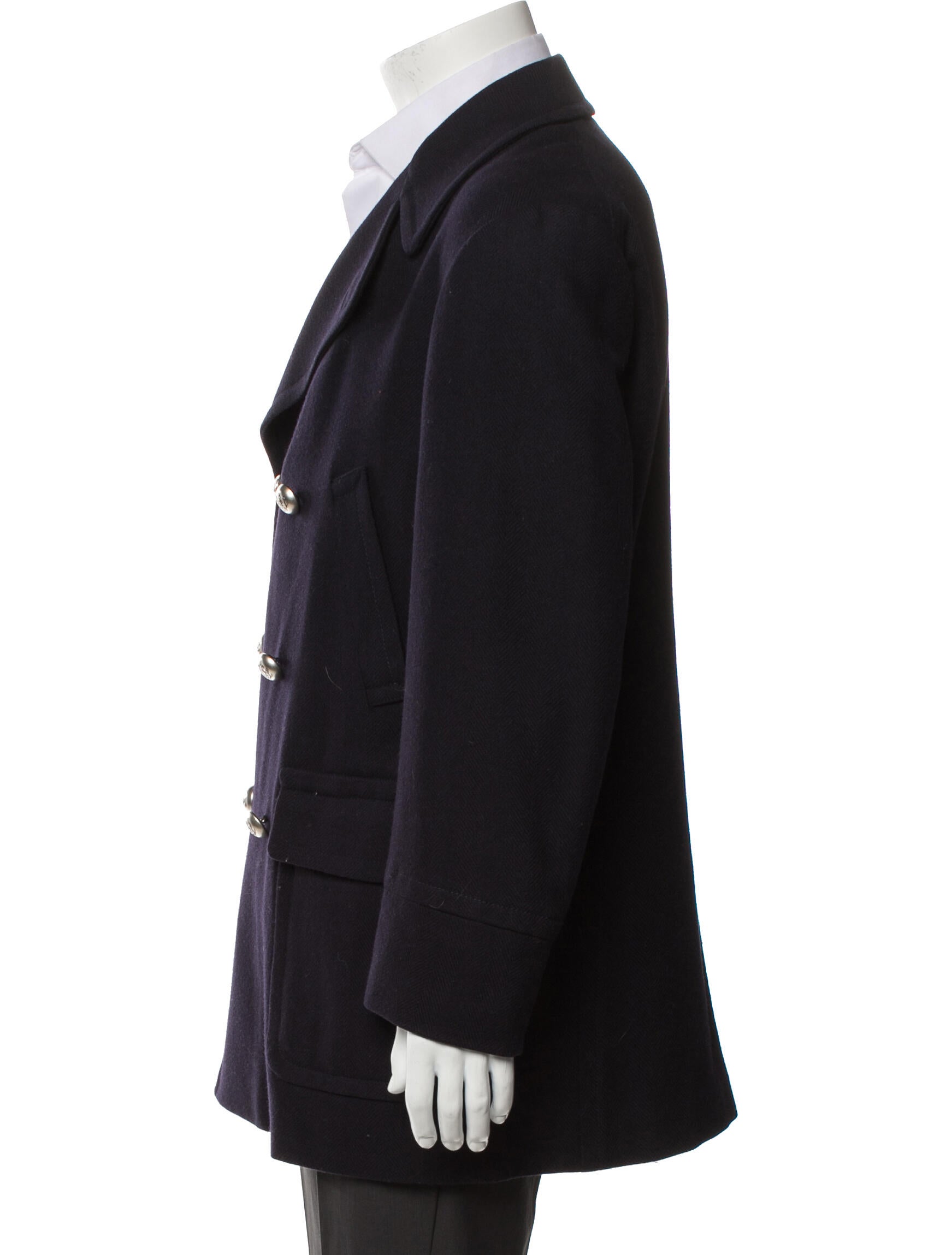 Boglioli Wool Peacoat