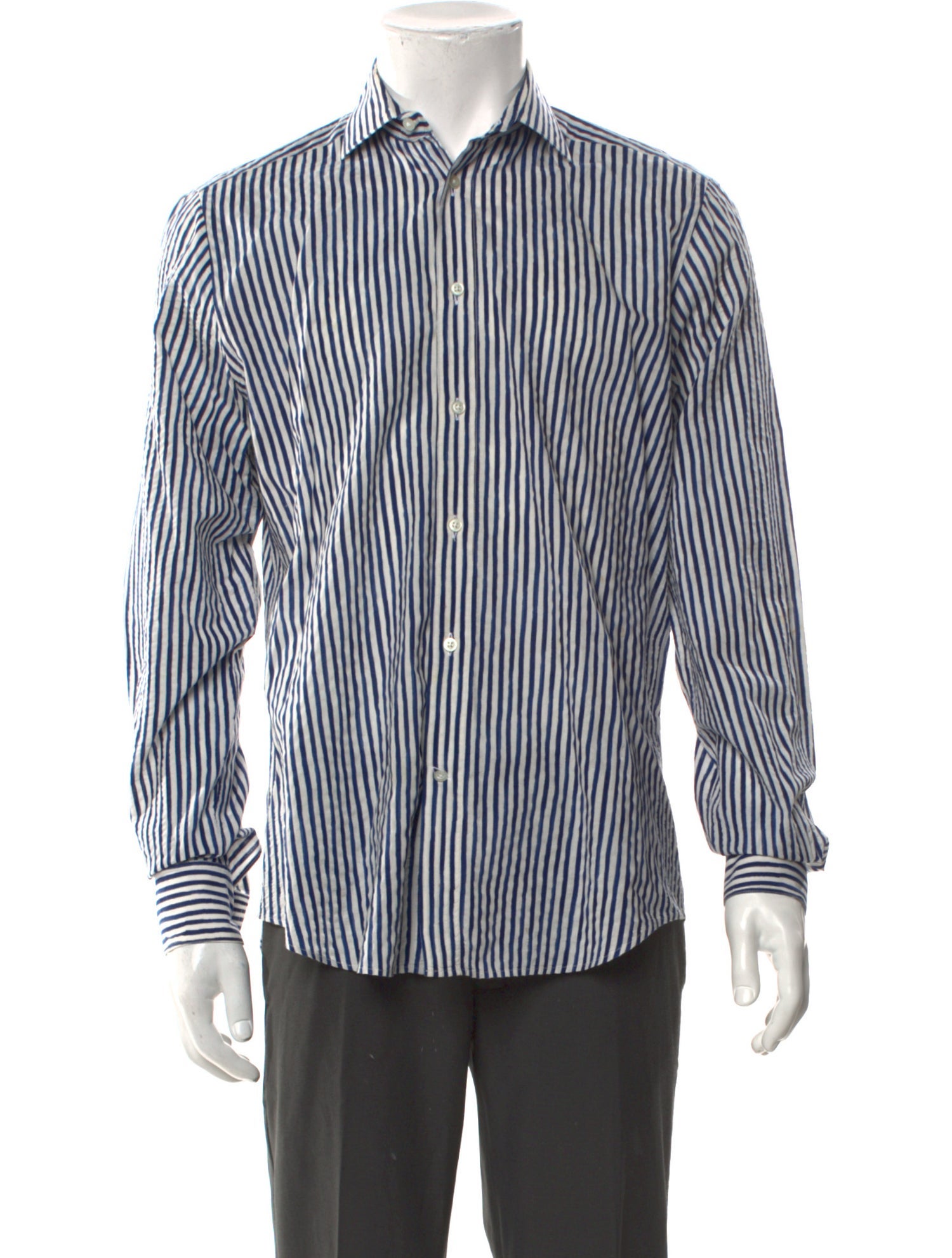 Boglioli Striped Long Sleeve Shirt