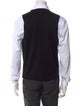 Boglioli Virgin Wool Plaid Print Sweater Vest