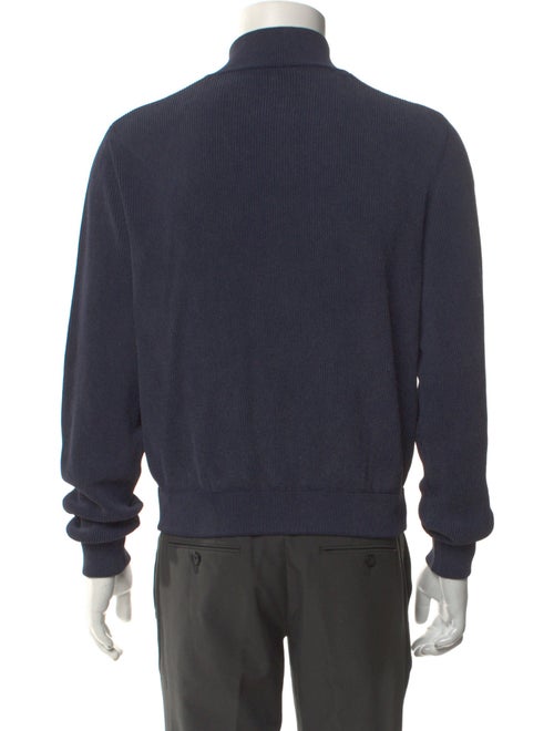 Boglioli Mock Neck Long Sleeve Cardigan