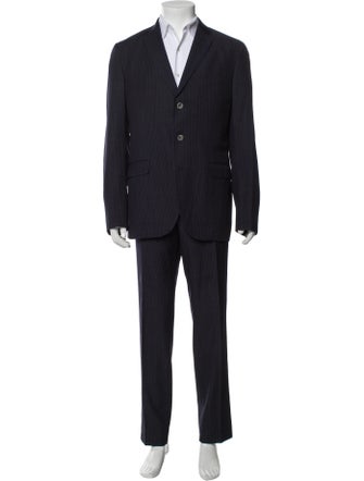 Boglioli Wool Striped Two-Piece Suit