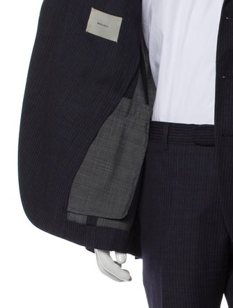 Boglioli Wool Striped Two-Piece Suit