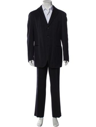 Boglioli Wool Striped Two-Piece Suit