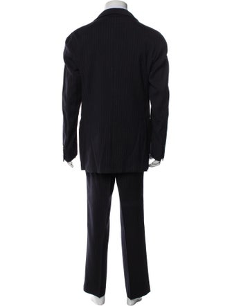 Boglioli Wool Striped Two-Piece Suit