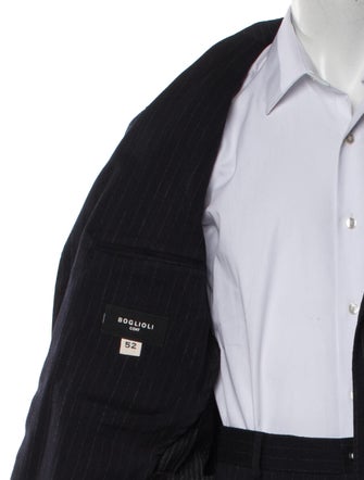 Boglioli Wool Striped Two-Piece Suit