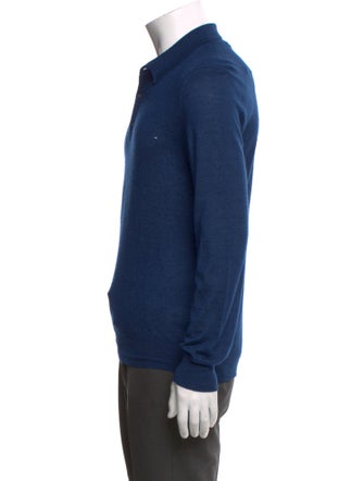 Boglioli Cashmere Collar Polo Shirt