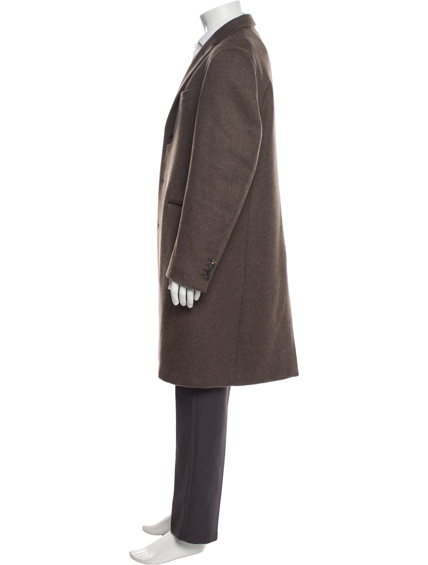 Boglioli Virgin Wool Overcoat