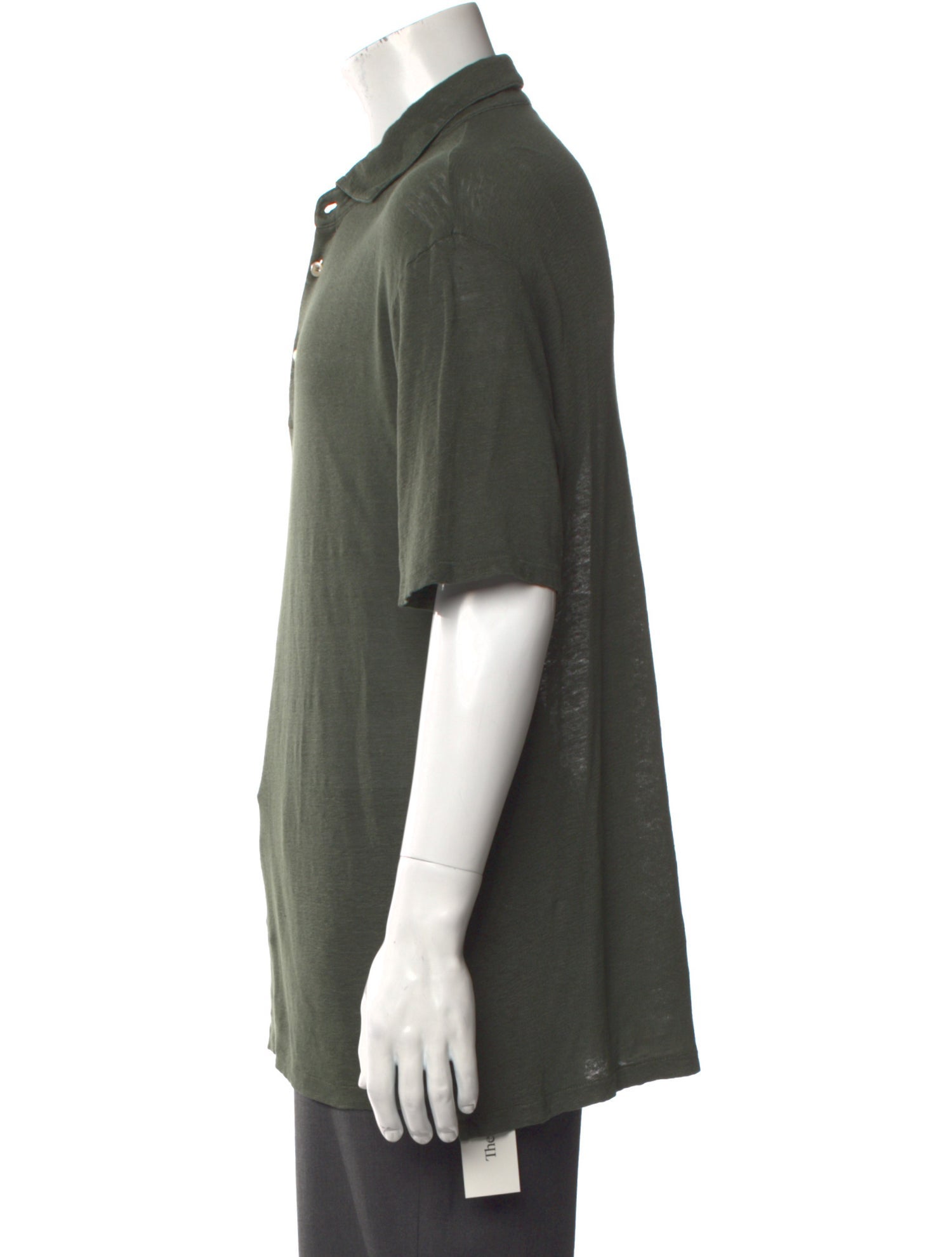 Boglioli Linen Collar Polo Shirt