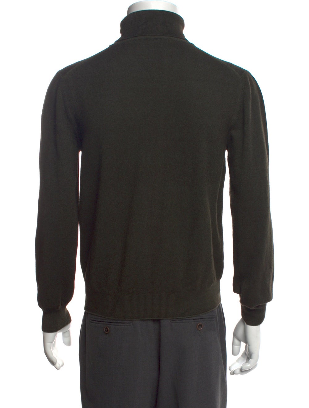 Boglioli Pullover Green Patch Pockets Long Sleeve… - image 3