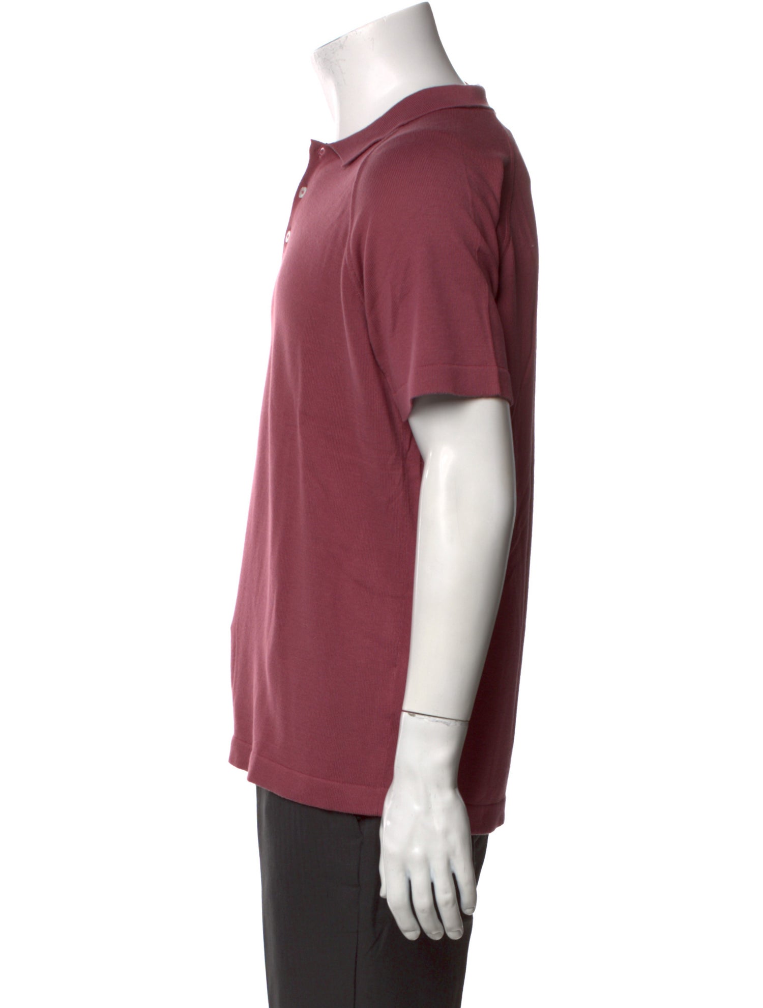 Boglioli V-Neck Short Sleeve Polo Shirt w/ Tags