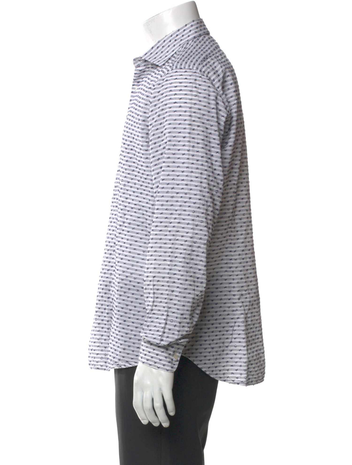 Boglioli Striped Long Sleeve Shirt