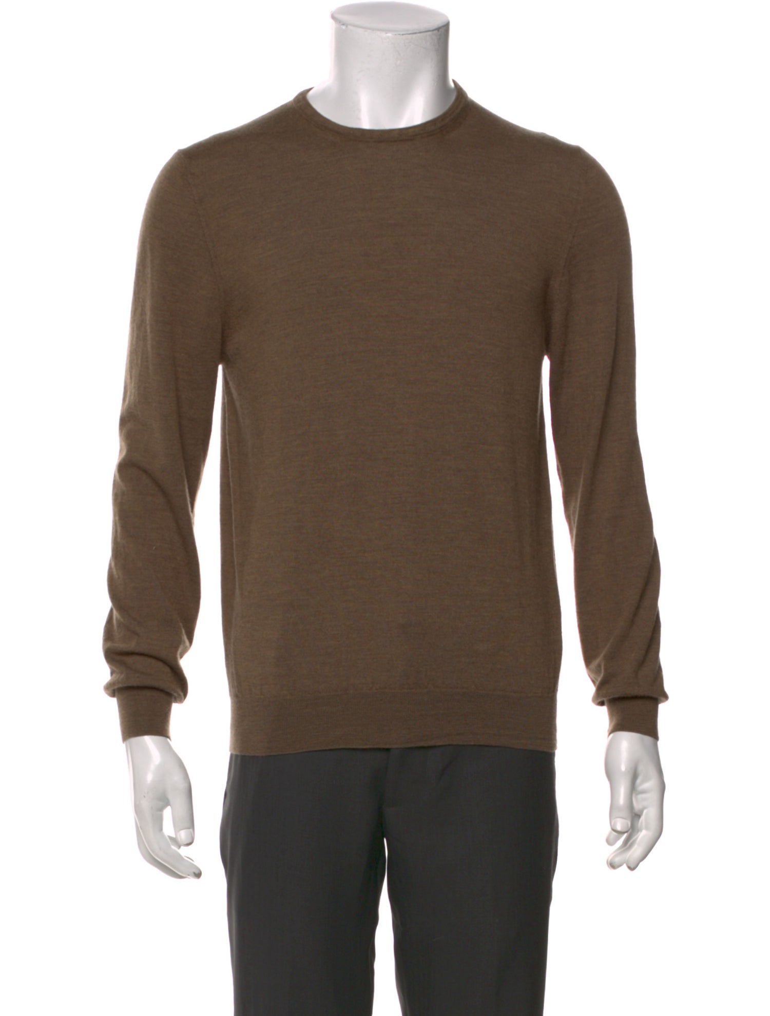 Boglioli Virgin Wool Crew Neck Pullover