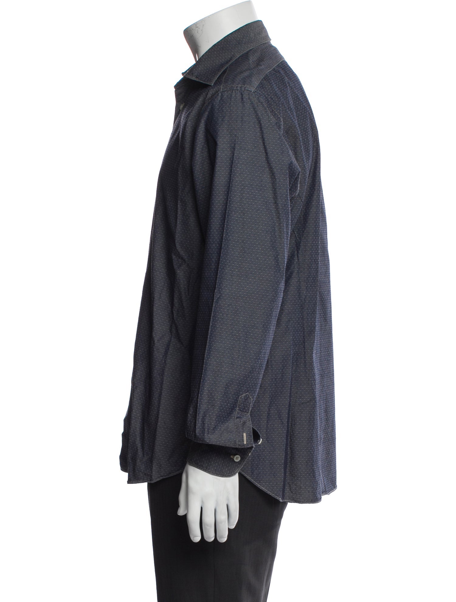 Boglioli Striped Long Sleeve Dress Shirt