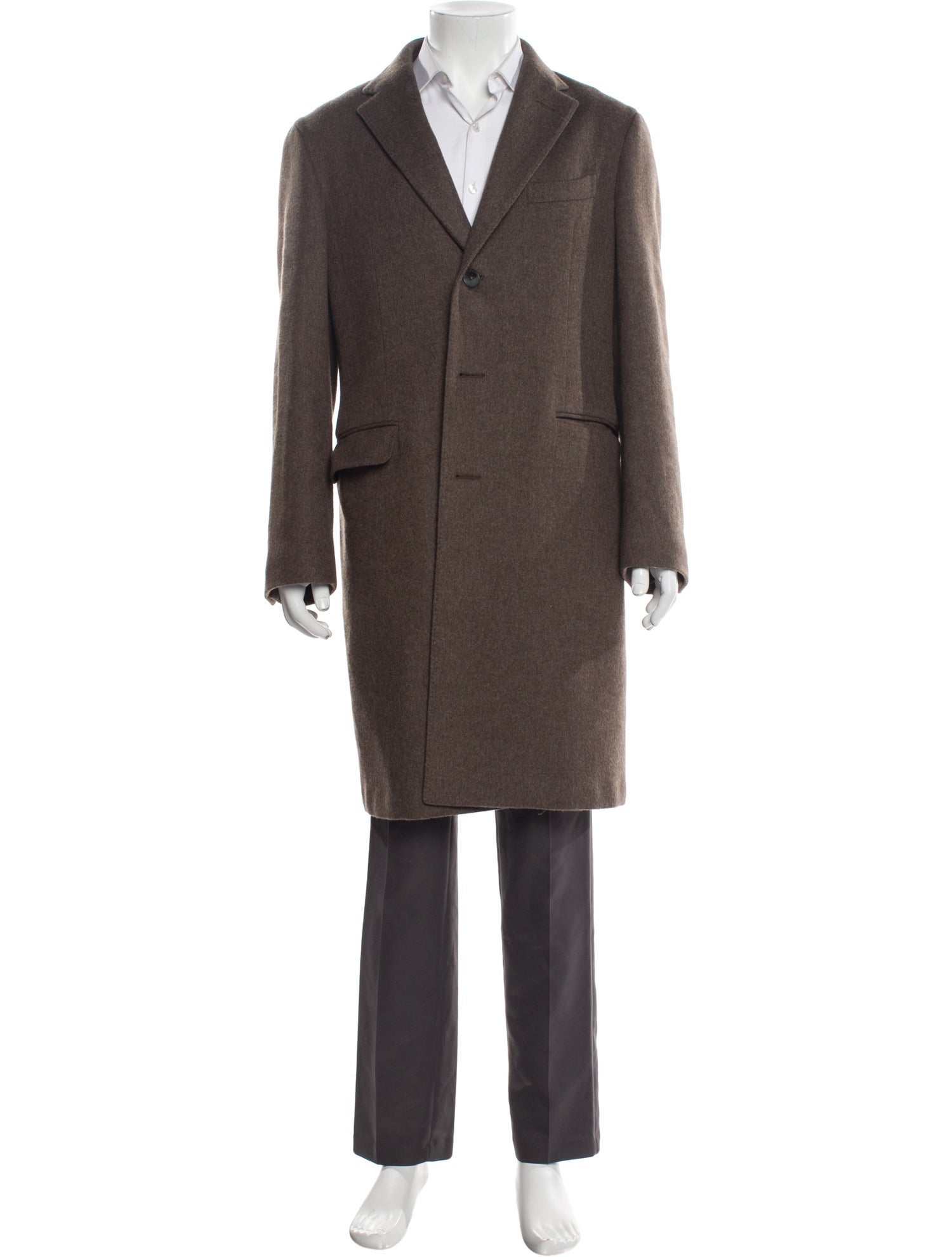 Boglioli Virgin Wool Overcoat