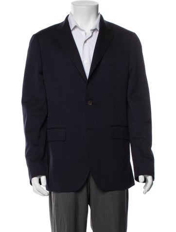 Pre-owned Boglioli Virgin Wool Blazer In Blue