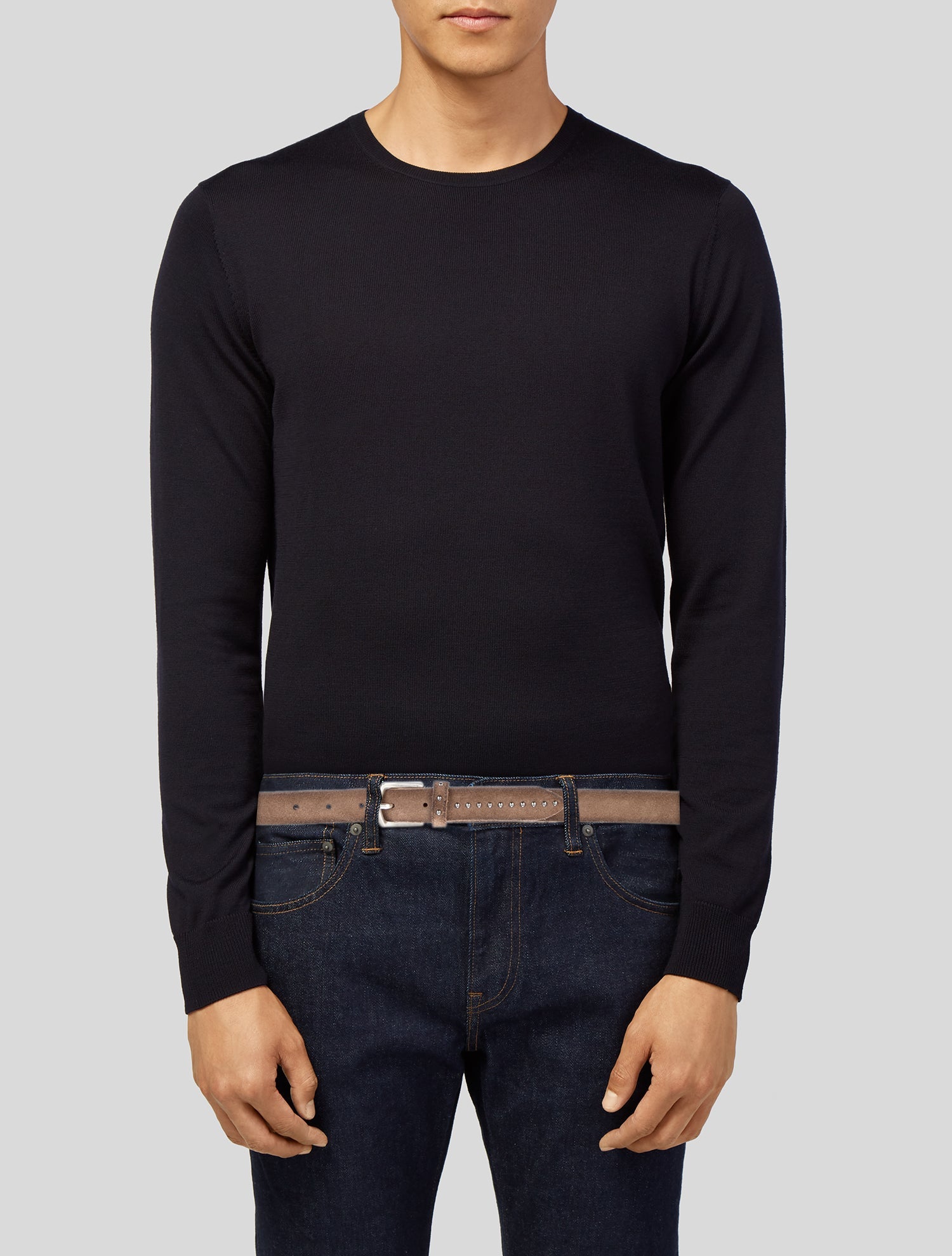 Boglioli Skinny Leather Belt
