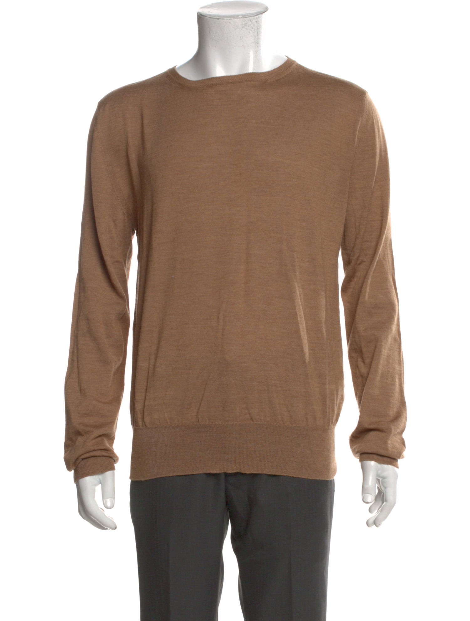Boglioli Virgin Wool Crew Neck Pullover