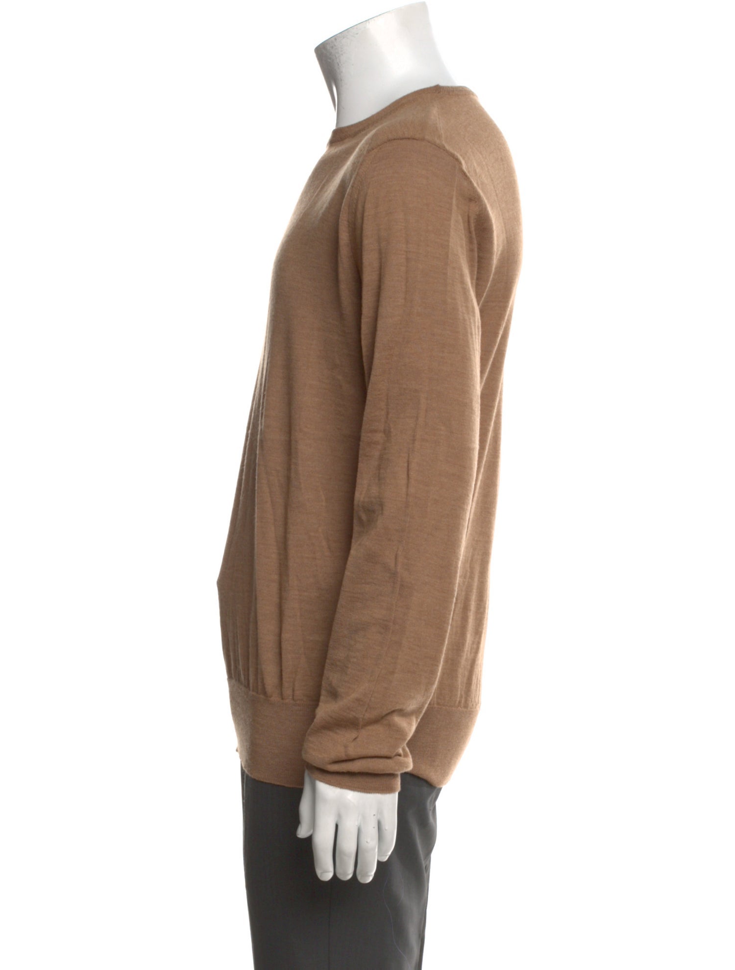 Boglioli Virgin Wool Crew Neck Pullover