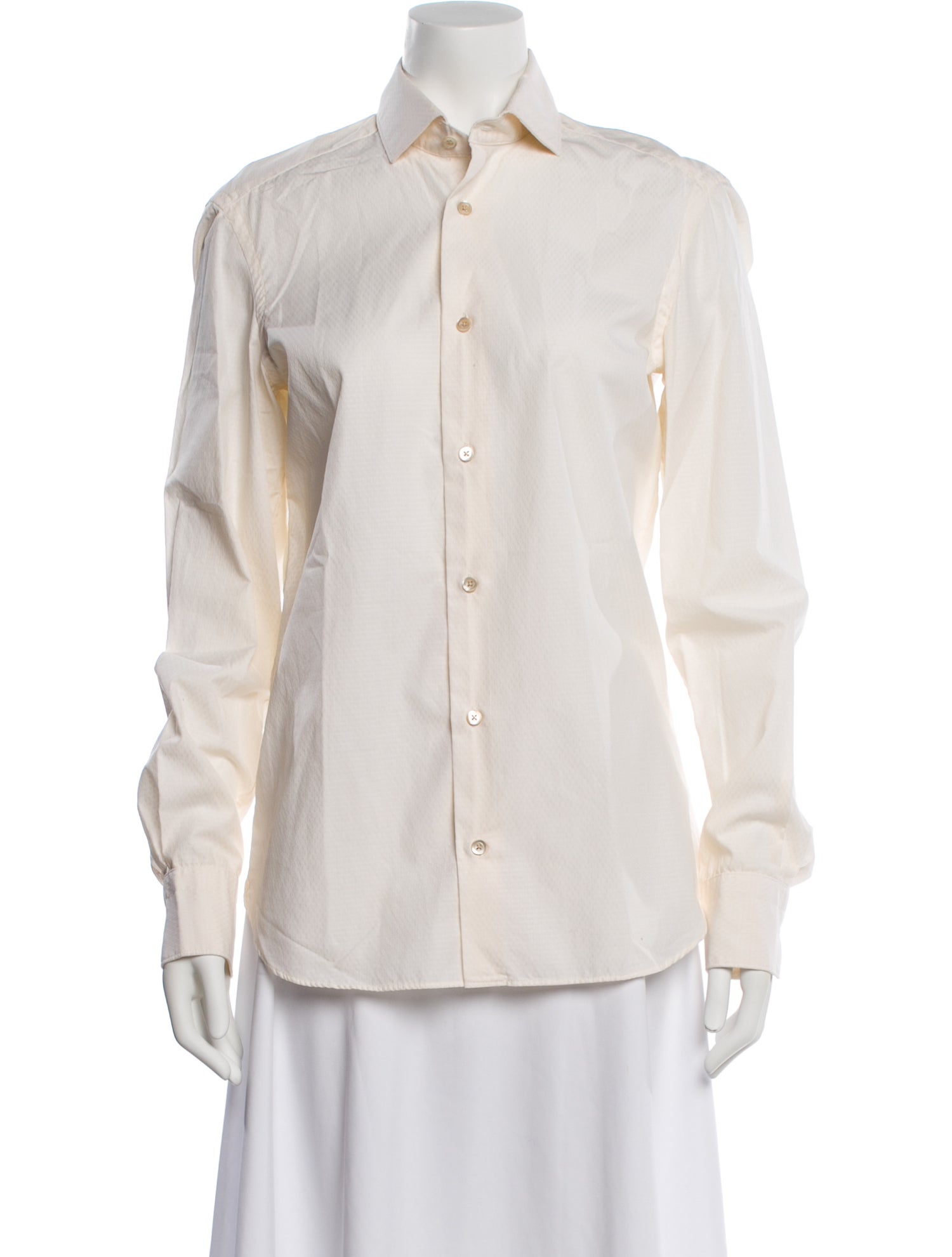 Boglioli Long Sleeve Button-Up Top w/ Tags