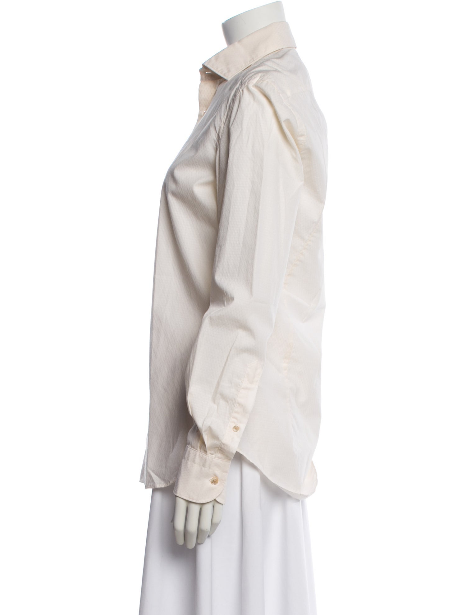 Boglioli Long Sleeve Button-Up Top w/ Tags