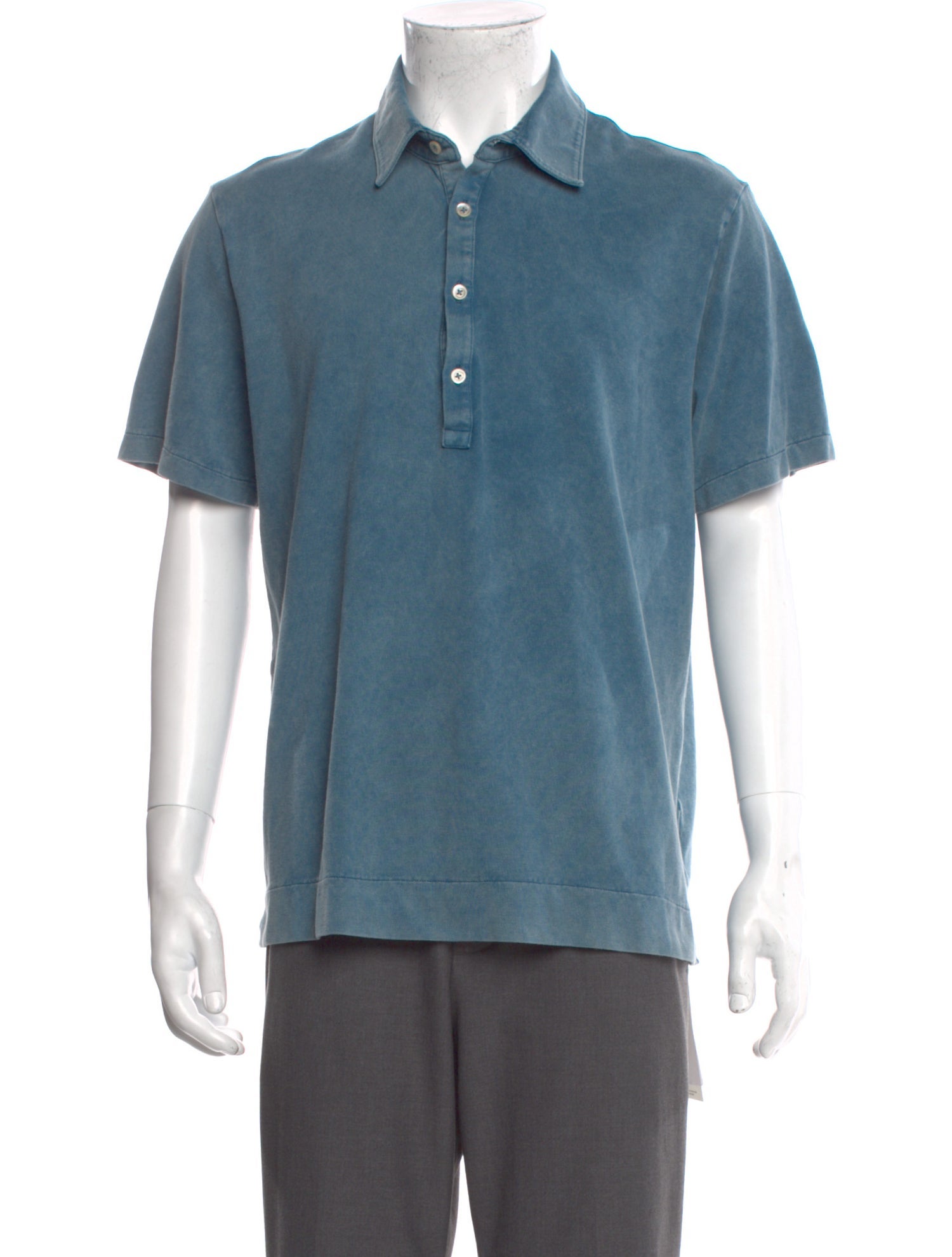 Boglioli Crew Neck Short Sleeve Polo Shirt