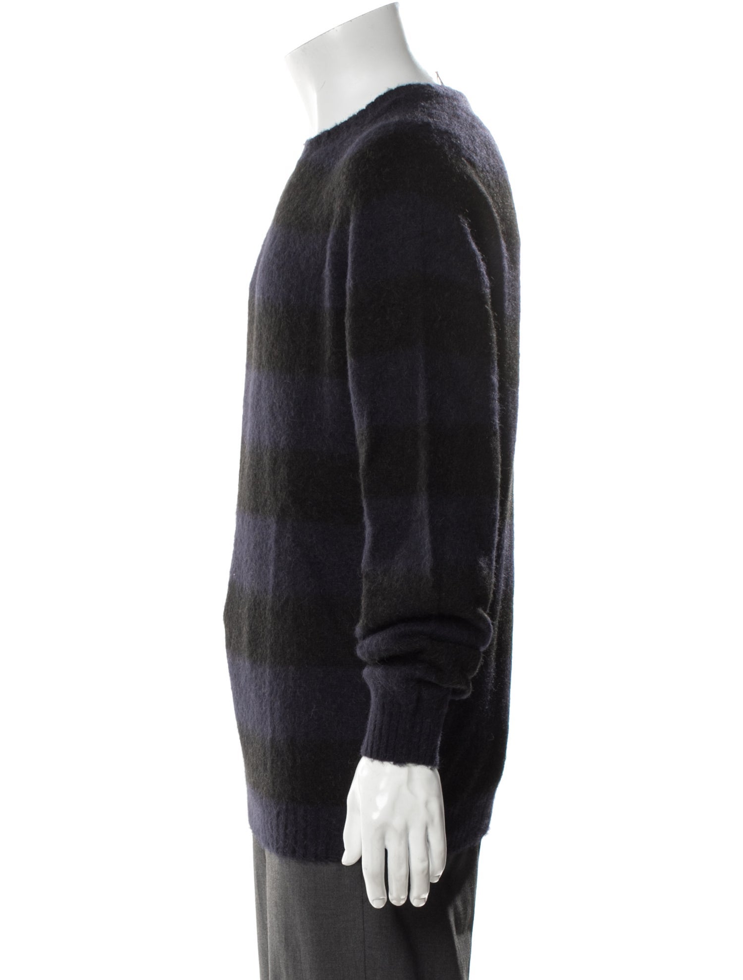 Boglioli Camel Hair Striped Sweater w/ Tags