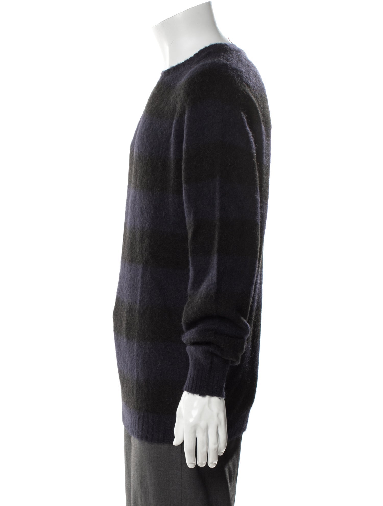 Boglioli Camel Hair Striped Sweater w/ Tags