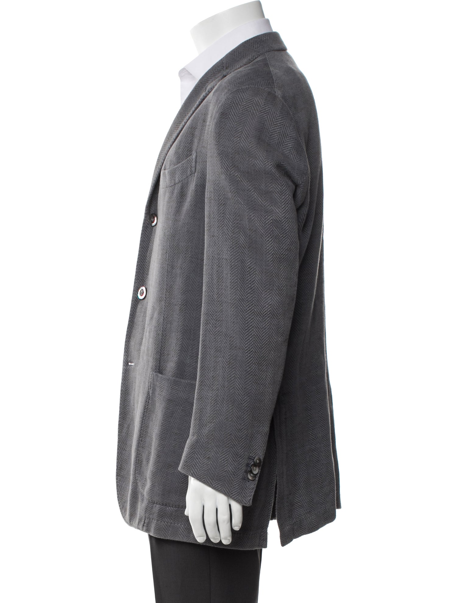 Boglioli Tweed Pattern Blazer
