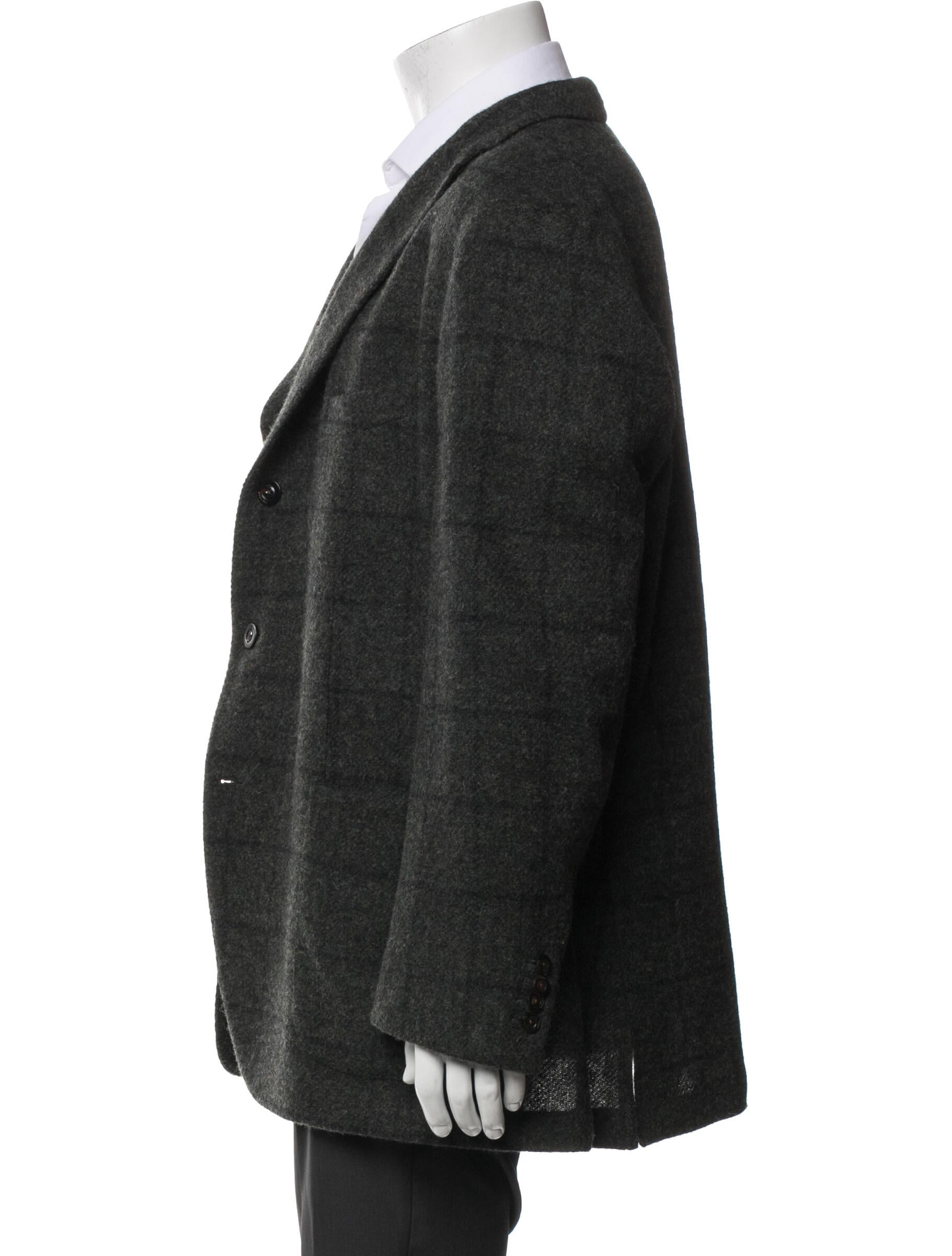 Boglioli Plaid Print Blazer