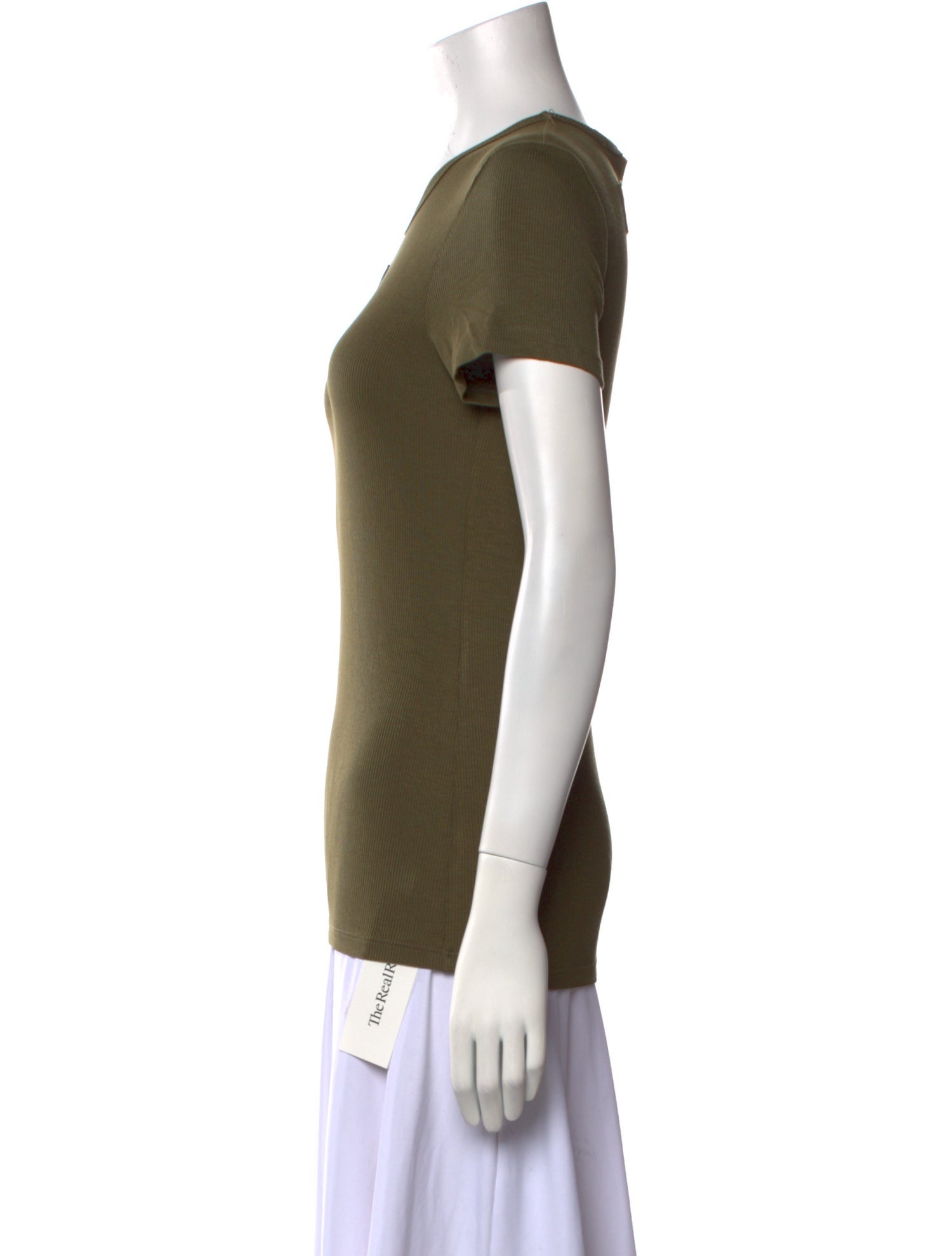 A. Potts Crew Neck Short Sleeve T-Shirt