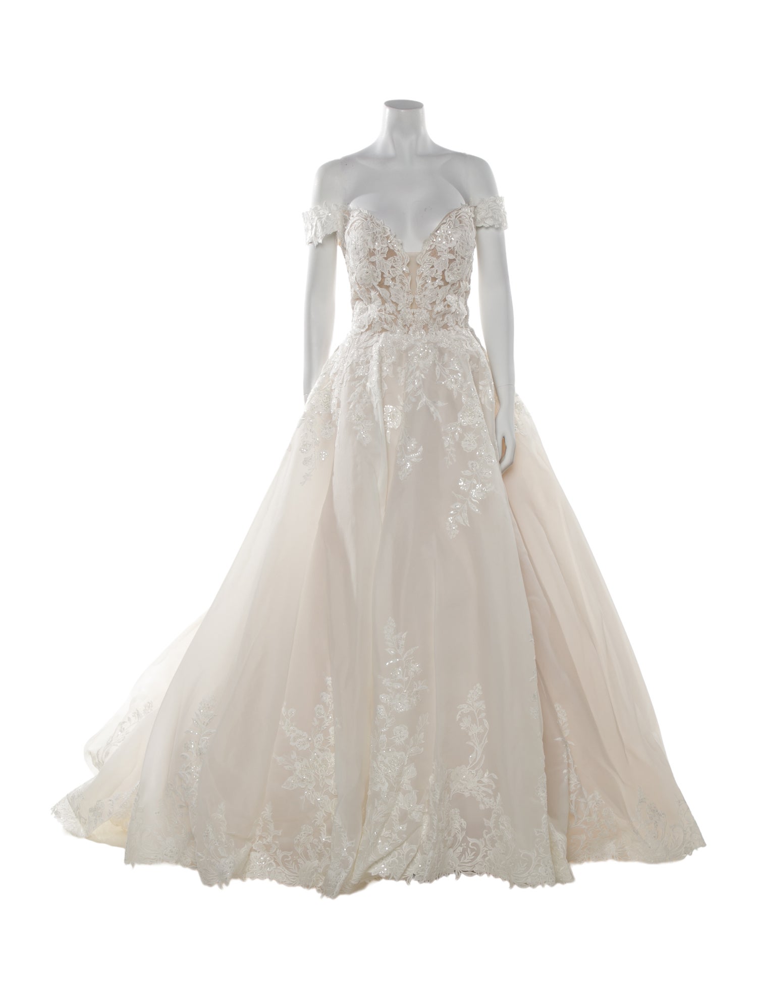 Allure Couture Strapless Long Dress w/ Tags