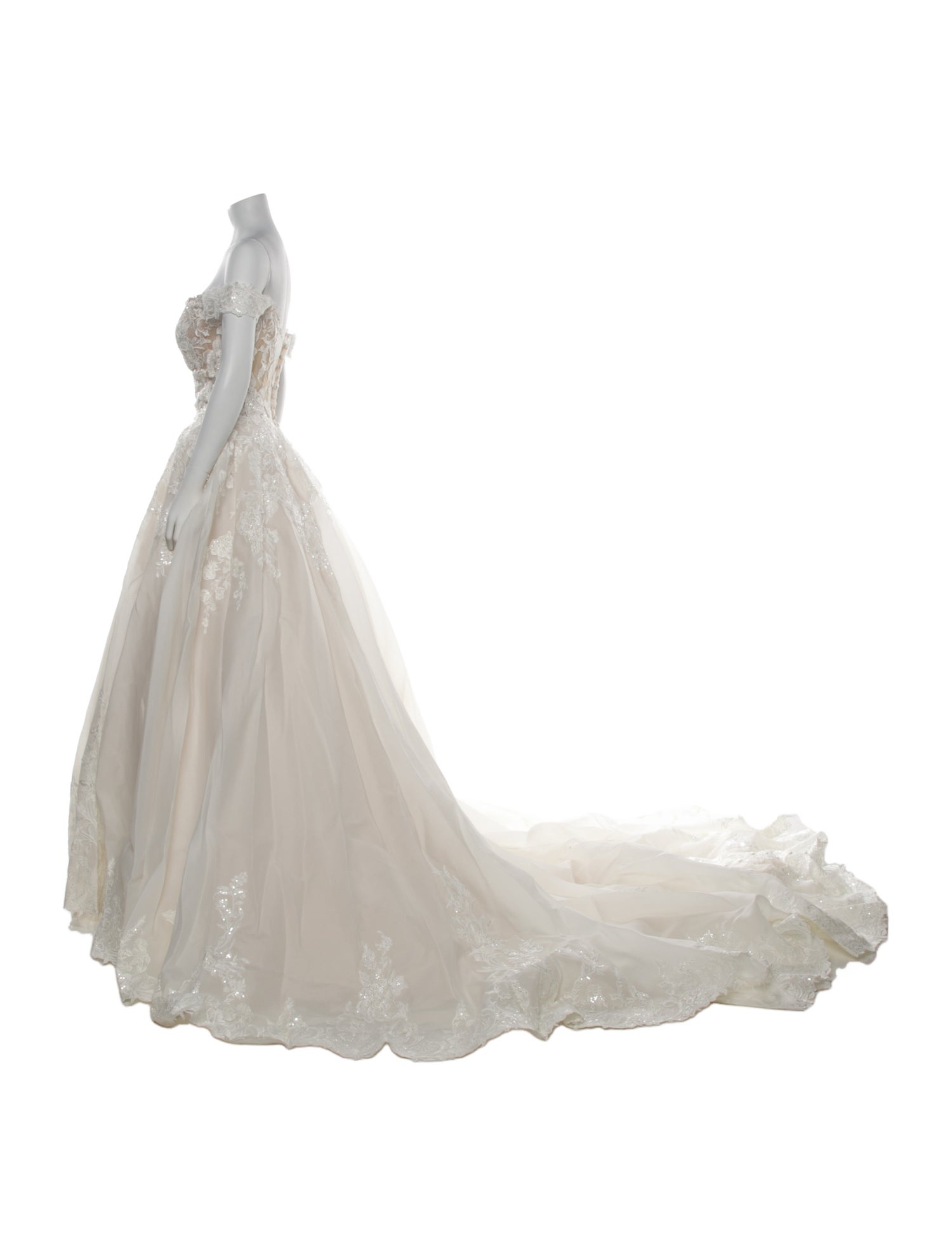 Allure Couture Strapless Long Dress w/ Tags