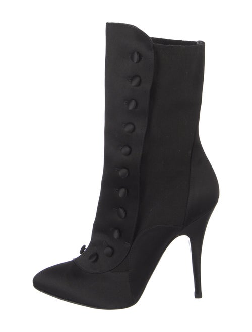 Giuseppe Zanotti x Balmain Satin Sock Boots