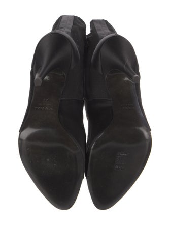 Giuseppe Zanotti x Balmain Satin Sock Boots