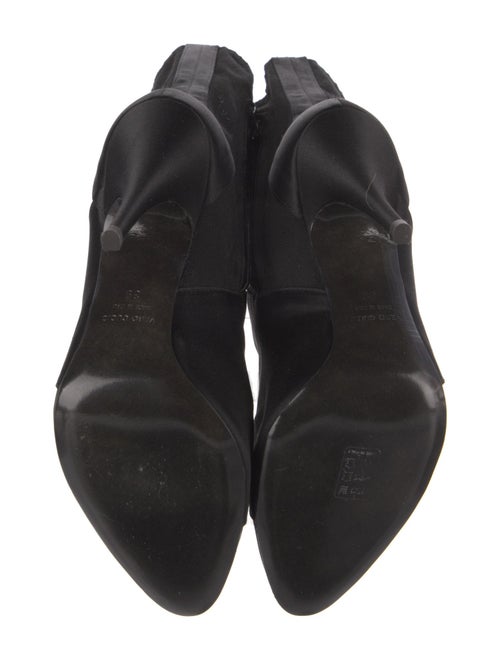 Giuseppe Zanotti x Balmain Satin Sock Boots