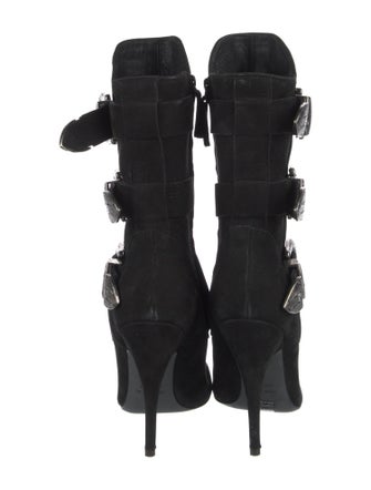 Giuseppe Zanotti x Balmain Suede Boots