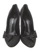 Giuseppe Zanotti x Balmain Suede Bow Accents Pumps