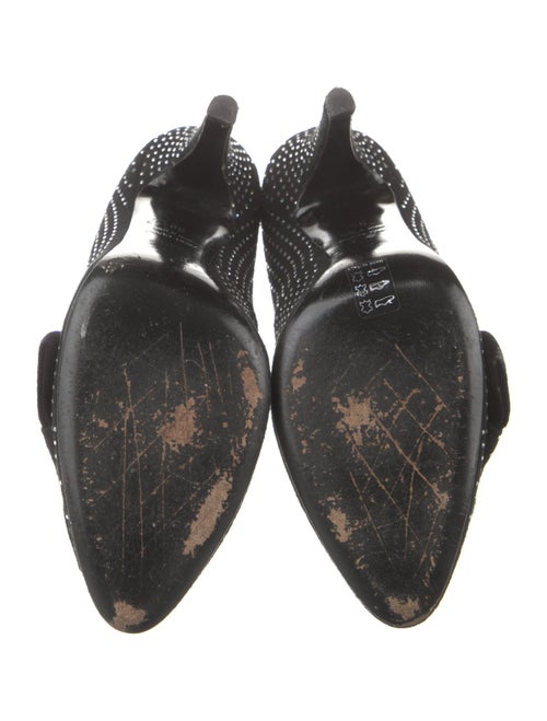 Giuseppe Zanotti x Balmain Suede Bow Accents Pumps