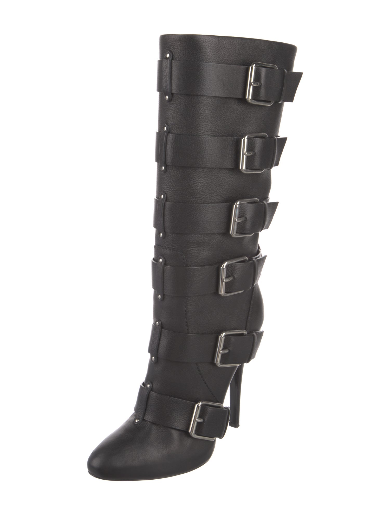 Giuseppe Zanotti x Balmain Suede Lace-Up Boots