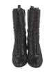 Giuseppe Zanotti x Balmain Leather Lace-Up Boots